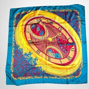 Surealist Wheels Of Time Scarf